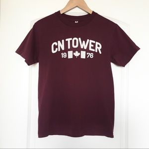 CN Tower Canada Souvenir Short Sleeve Tee Shirt
